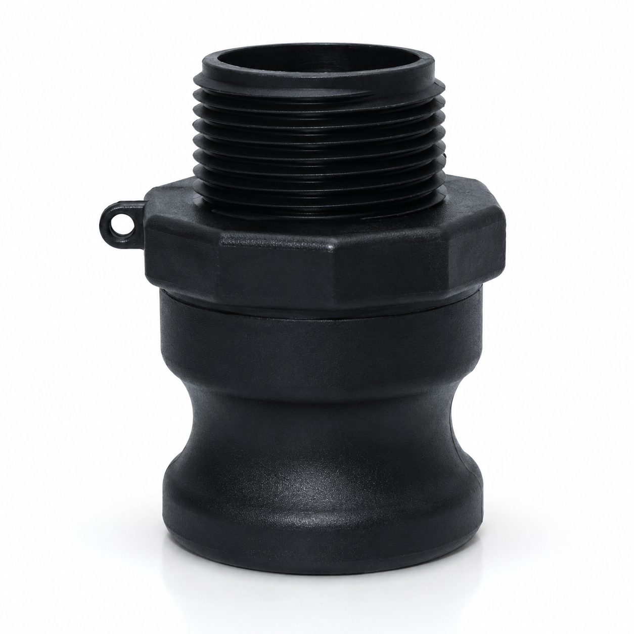 F100 F125 Conector Rápido Rosca Macho 1¼″ | Racor para Bombas de Agua y Riego - Imagen 1