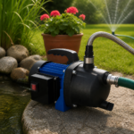 B600 – Bomba de Superficie Autoaspirante 600W | Electrobomba Compacta para Riego y Trasvase de Agua - Imagen 2