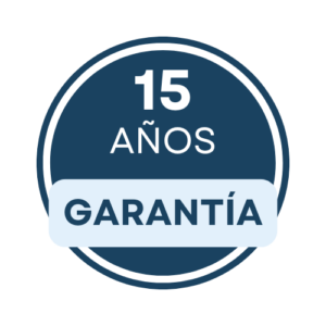 15 AÑOS DE GARANTÍA